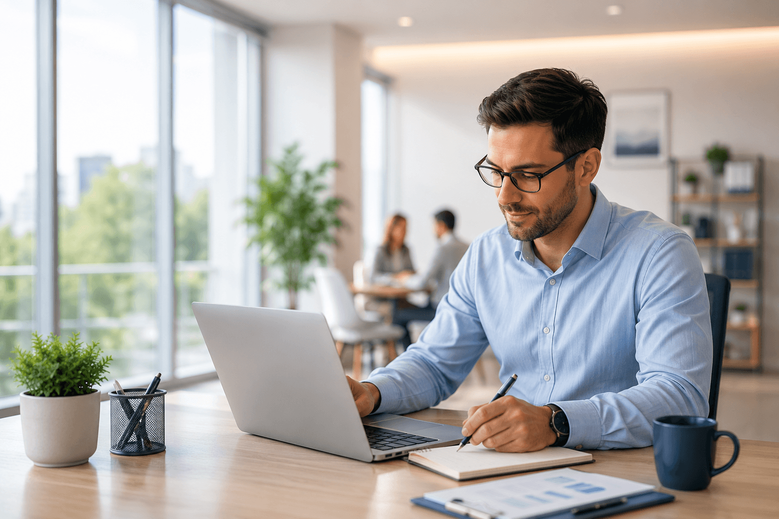 An employer managing applicants on Innohire